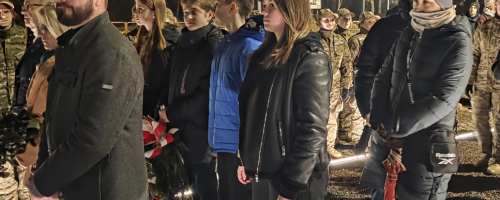 Uczniowie Jedynki oddali hołd Żołnierzom Wyklętym