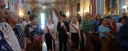 Dziękczynna msza święta z okazji zakończenia roku szkolnego 2024/2025