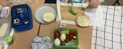 Zdrowe piątki w klasie 1B