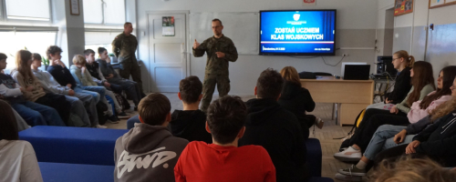 Edukacja z wojskiem w Jedynce