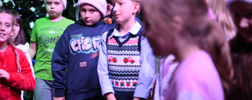 Spotkanie z Mikołajem klasy 3a w OOK