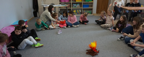 Rozmowy na Chłodne Dni w świetlicy Jedynki