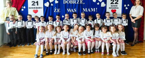 Dzień Babci i Dziadka u Przedszkolaków Jedynki