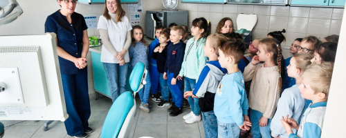 Przedszkolaki z Jedynki u stomatologa