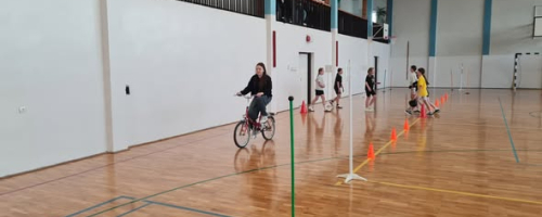 Egzamin na kartę rowerową w Jedynce