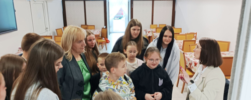 Uczniowie Jedynki na warsztatach dla wolontariuszy CARITASU