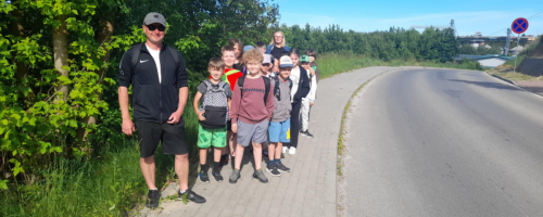 Rajd pieszy kl. 2b z Opatowskiej Jedynki
