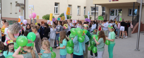 Happening prozdrowotny Opatowskiej Jedynki